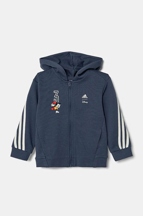 adidas Dječja dukserica adidas LK DY MM TT s kapuljačom, s tiskom, IW0674