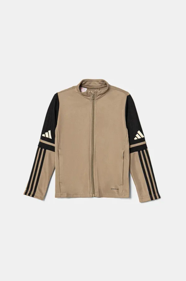 adidas Performance Dječja dukserica adidas Performance boja: bež, s uzorkom, JP3398