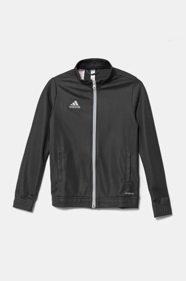 adidas Performance Dječja dukserica adidas Performance boja: siva, s aplikacijom, H57521