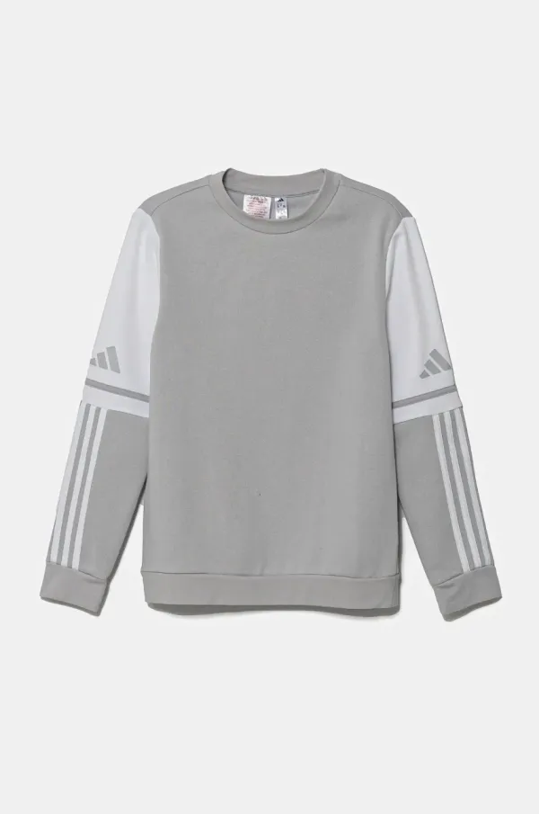 adidas Performance Dječja dukserica adidas Performance boja: siva, s uzorkom, JD4824