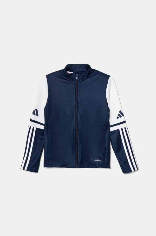 adidas Performance Dječja dukserica adidas Performance boja: tamno plava, s uzorkom, JD3029