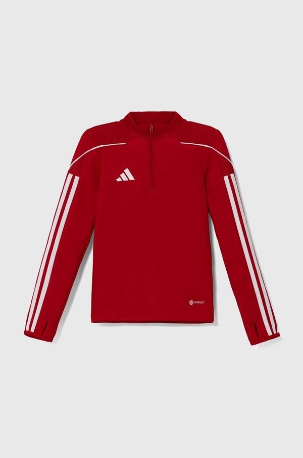 adidas Performance Dječja dukserica adidas Performance TIRO23L TR TOPY boja: crvena, s aplikacijom, HS3489