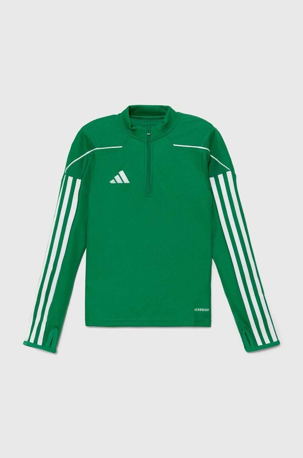 adidas Performance Dječja dukserica adidas Performance TIRO23L TR TOPY boja: zelena, s aplikacijom, IB8473