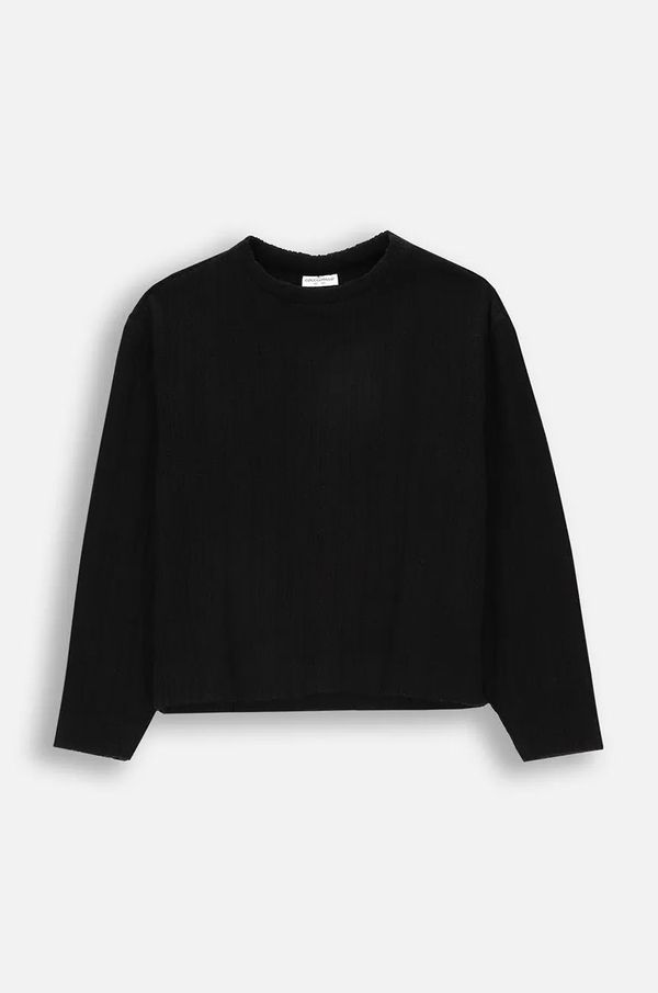 Coccodrillo Dječja dukserica Coccodrillo boja: crna, bez uzorka, ELEGANT PARTY GIRL