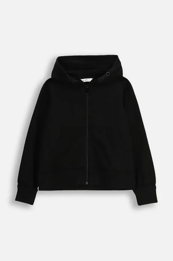 Coccodrillo Dječja dukserica Coccodrillo boja: crna, s kapuljačom, bez uzorka, EVERYDAY GIRL