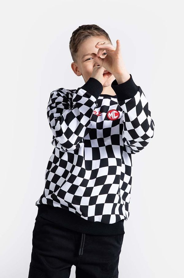 Coccodrillo Dječja dukserica Coccodrillo boja: crna, s uzorkom