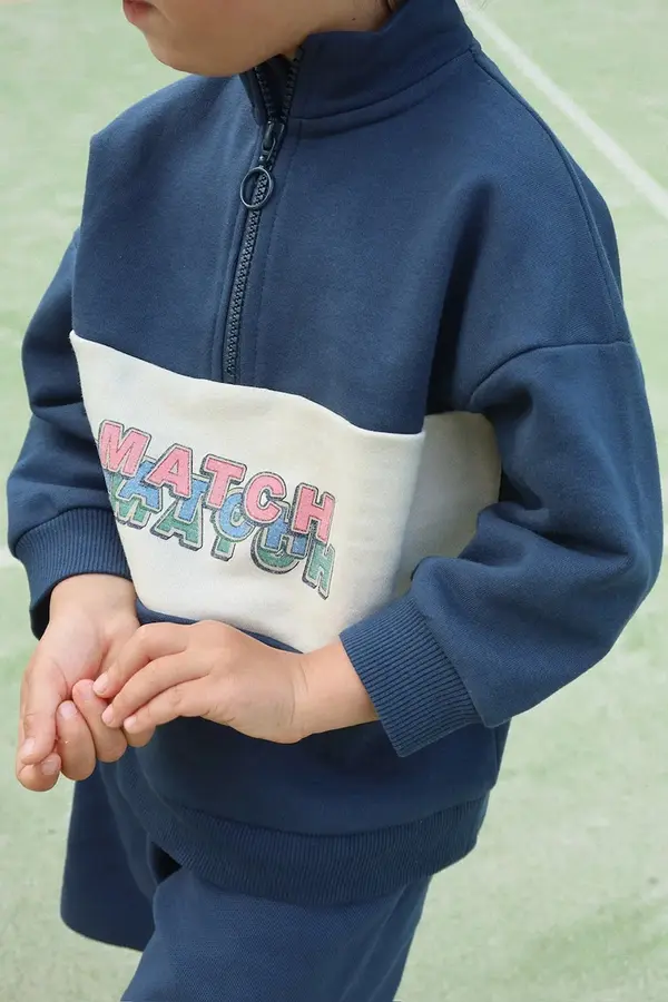 Konges Sløjd Dječja dukserica Konges Sløjd LOU HALF ZIP SWEAT OCS