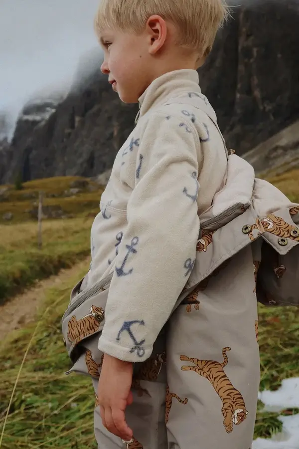 Konges Sløjd Dječja dukserica Konges Sløjd TAVI FLEECE SWEATSHIRT GRS