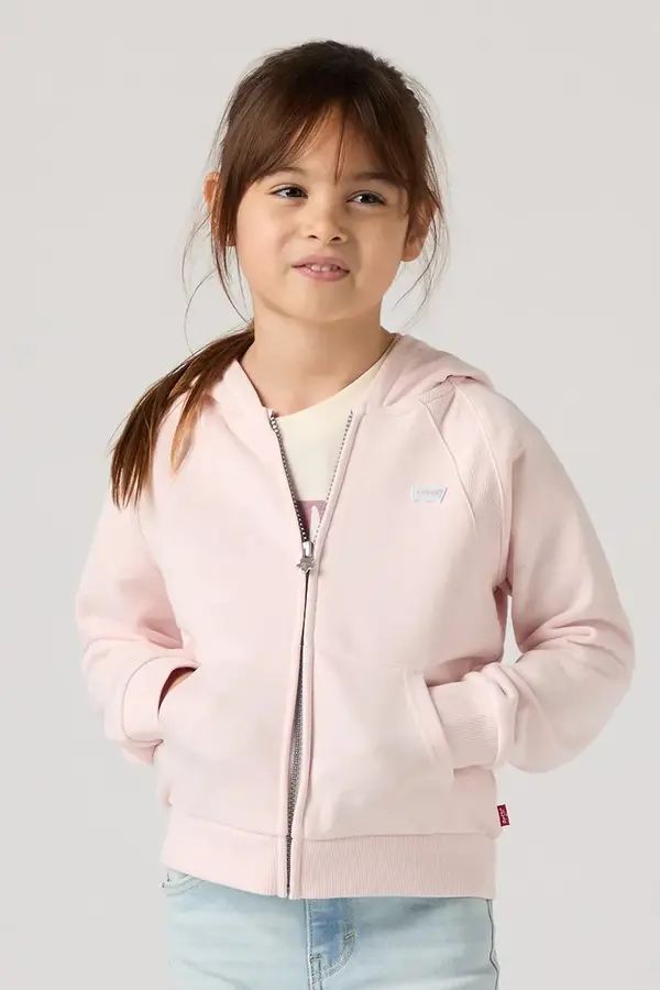 Levi's Dječja dukserica Levi's MEET AND GREET ZIP UP HOOD