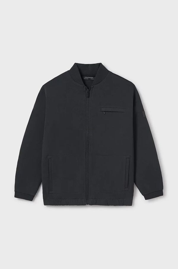 Mayoral Dječja dukserica Mayoral boja: crna, bez uzorka, 6488