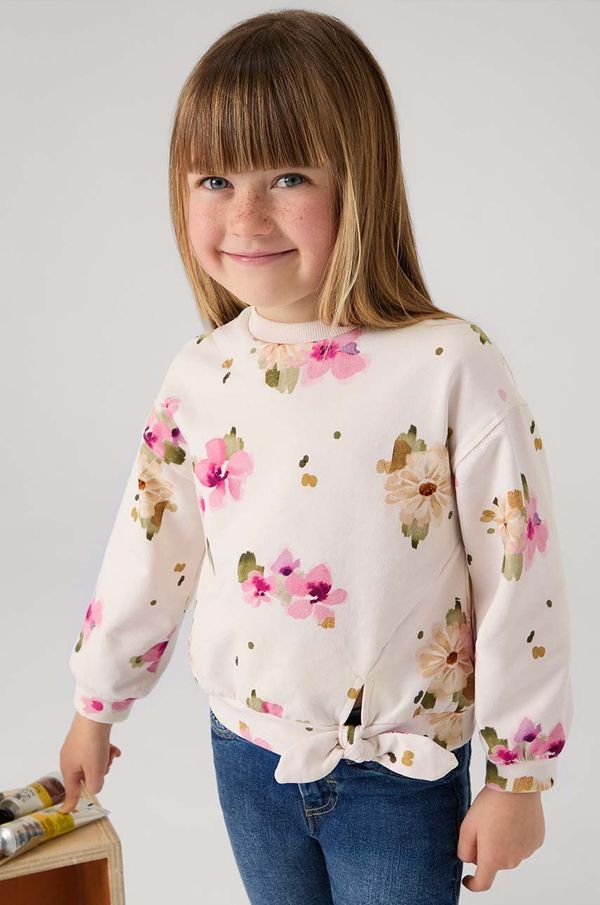 Mayoral Dječja dukserica Mayoral boja: ružičasta, s uzorkom, 4481