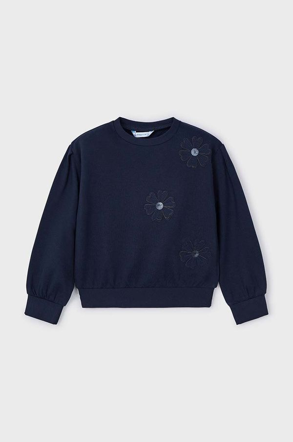 Mayoral Dječja dukserica Mayoral boja: tamno plava, s aplikacijom, 4478