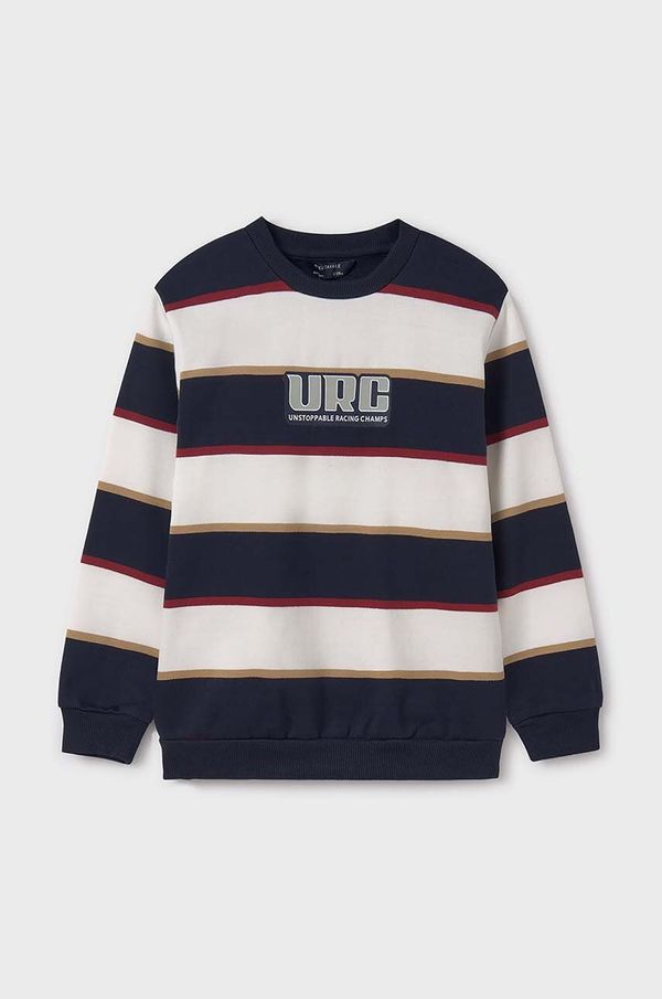 Mayoral Dječja dukserica Mayoral boja: tamno plava, s uzorkom, 7451