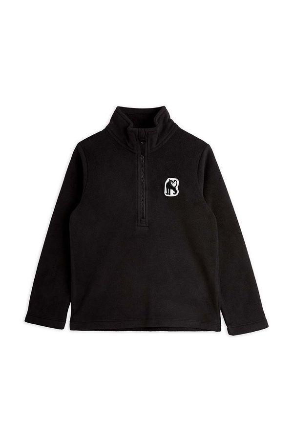 Mini Rodini Dječja dukserica Mini Rodini boja: crna, bez uzorka, 1100012199