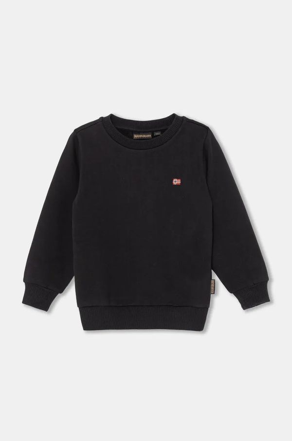 Napapijri Dječja dukserica Napapijri BALIS C 2 boja: crna, bez uzorka, NP0A4GMS0411