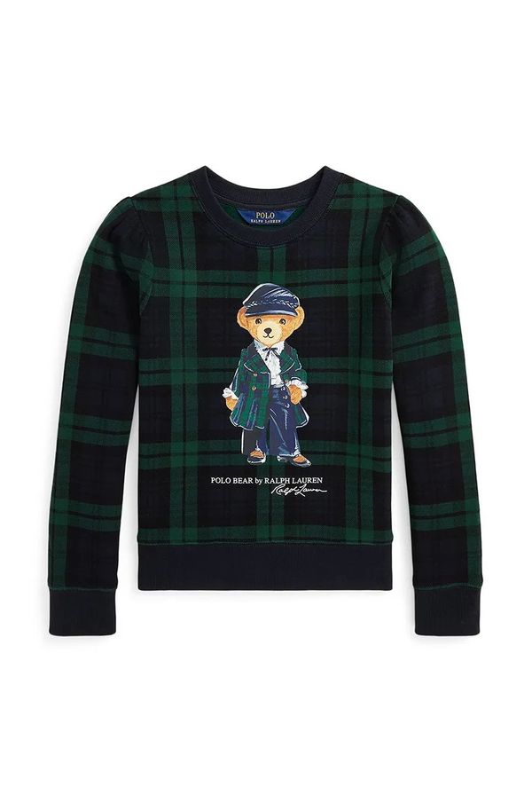 Polo Ralph Lauren Dječja dukserica Polo Ralph Lauren boja: crna, s uzorkom, 313952154001