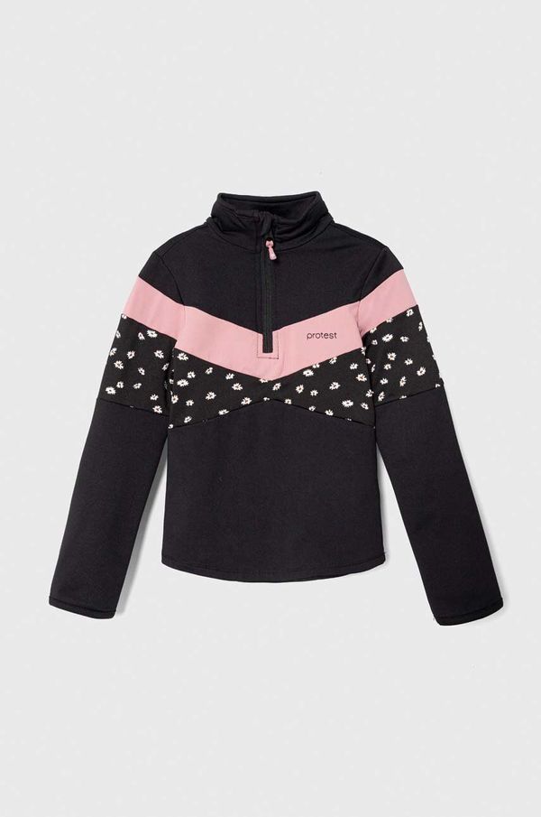 Protest Dječja dukserica Protest RTCEDARK JR boja: crna, s uzorkom