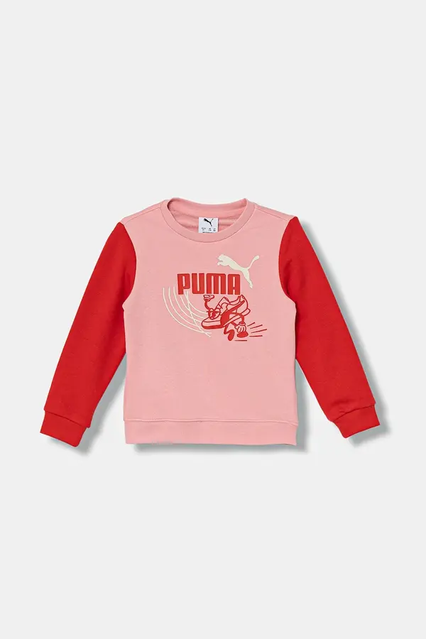 Puma Dječja dukserica Puma LITTLE RUNNERS Crew TR PS