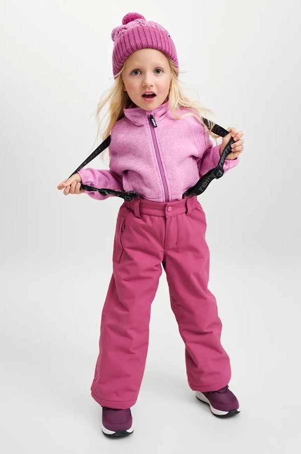 Reima Dječja dukserica Reima Hopper boja: ružičasta, bez uzorka, 5200050A