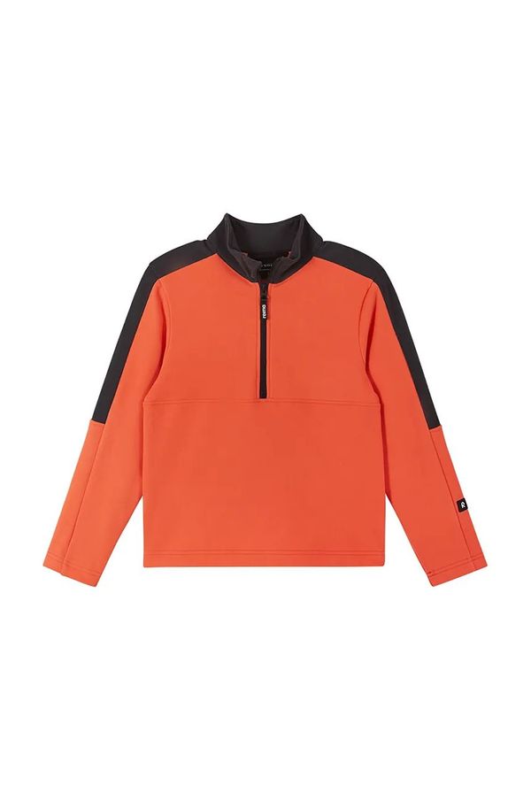 Reima Dječja dukserica Reima Laduille boja: narančasta, bez uzorka, 5200393A