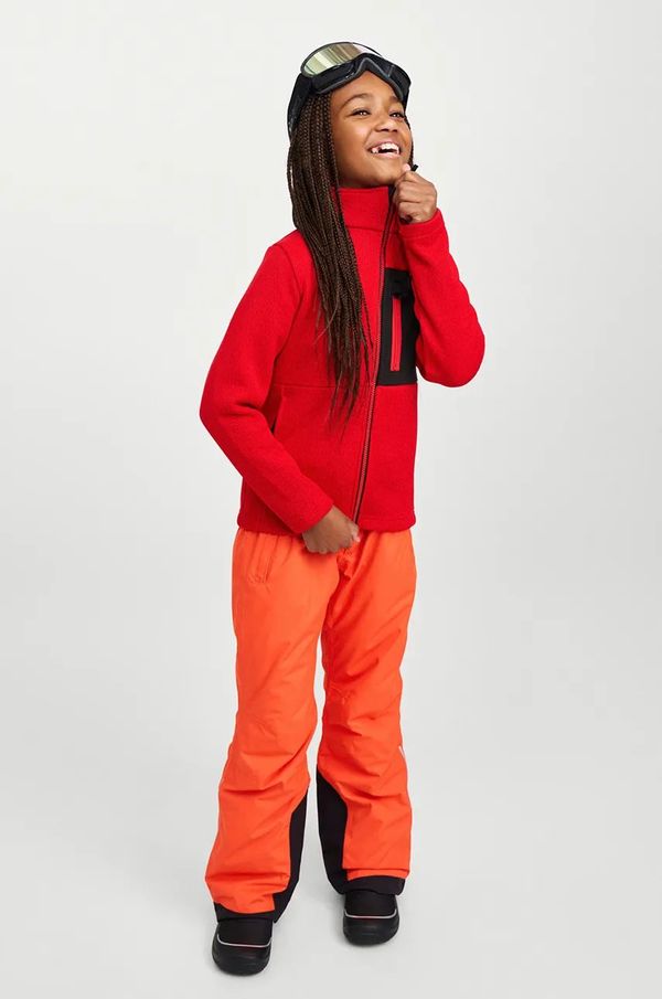 Reima Dječja dukserica Reima Meininki boja: crvena, bez uzorka, 5200389A