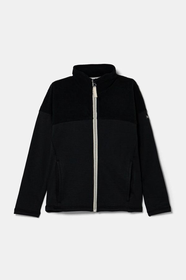 Roxy Dječja dukserica Roxy SIDLEY boja: crna, bez uzorka, ERGFT03944