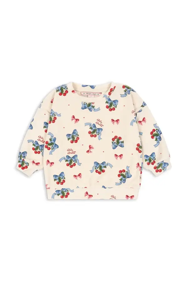 Konges Sløjd Dječja dukserica s pamukom Konges Sløjd ITTY SWEAT SHIRT GOTS