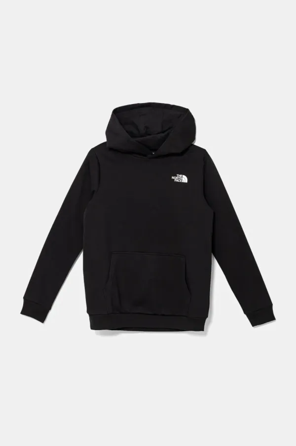 The North Face Dječja dukserica The North Face TEEN SIMPLE DOME HOODIE boja: crna, s kapuljačom, bez uzorka, NF0A8AXVJK31