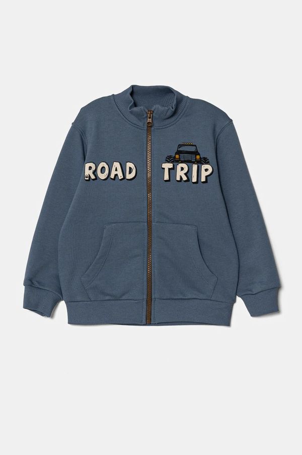 United Colors of Benetton Dječja dukserica United Colors of Benetton boja: ljubičasta, s tiskom, 3PANG503L