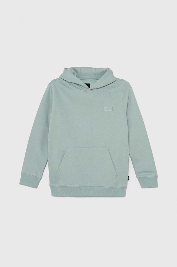 Vans Dječja dukserica Vans BY Core Basics PO II boja: tirkizna, s kapuljačom, bez uzorka, VN000JPZM8I1