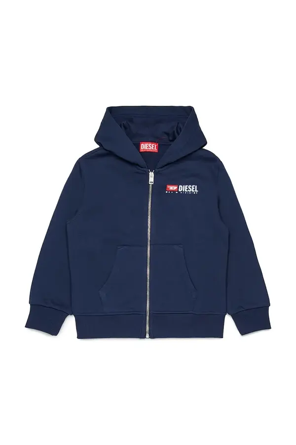 Diesel Dječja dukserisa s pamukom Diesel SDROPSHOODZ OVER SWEAT-SHIRT