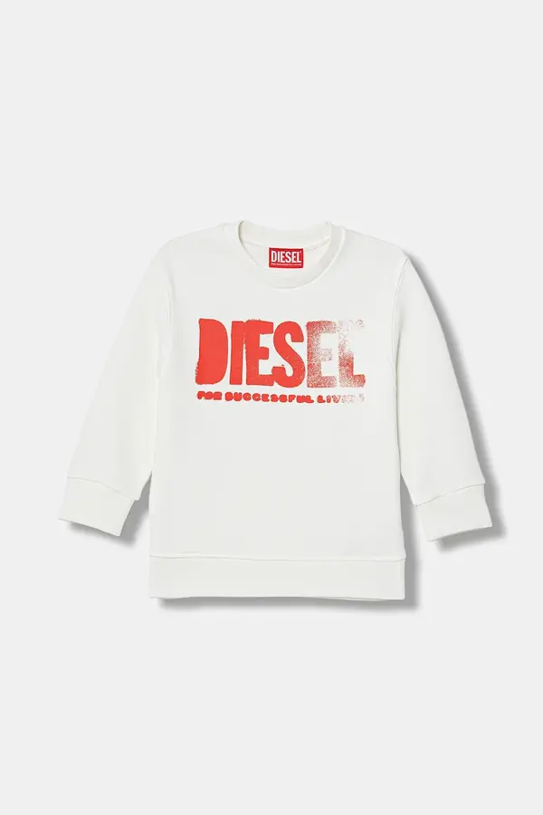 Diesel Dječja dukserisa s pamukom Diesel SIDER OVER SWEAT-SHIRT