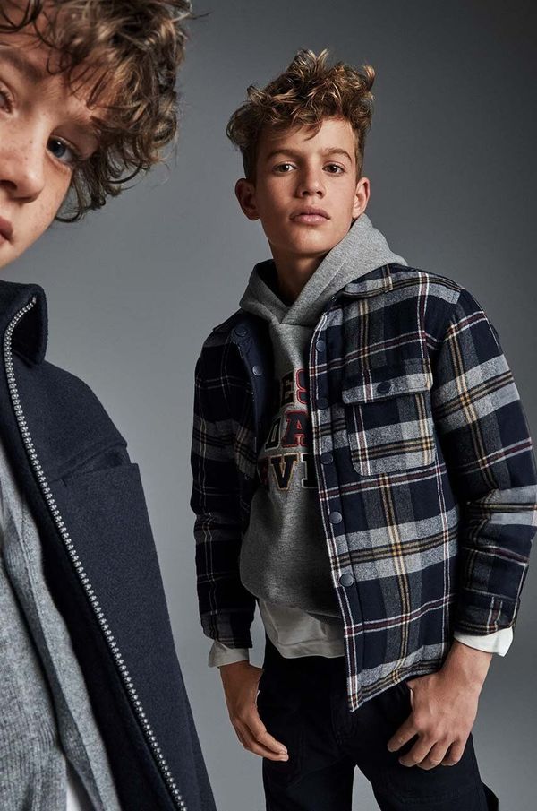 Mayoral Dječja dvostrana jakna Mayoral boja: tamno plava, 7107