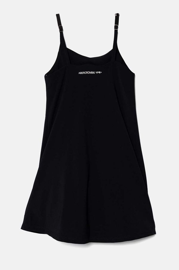 Abercrombie & Fitch Dječja haljina Abercrombie & Fitch boja: tamno plava, mini, širi se prema dolje, KI259-4094