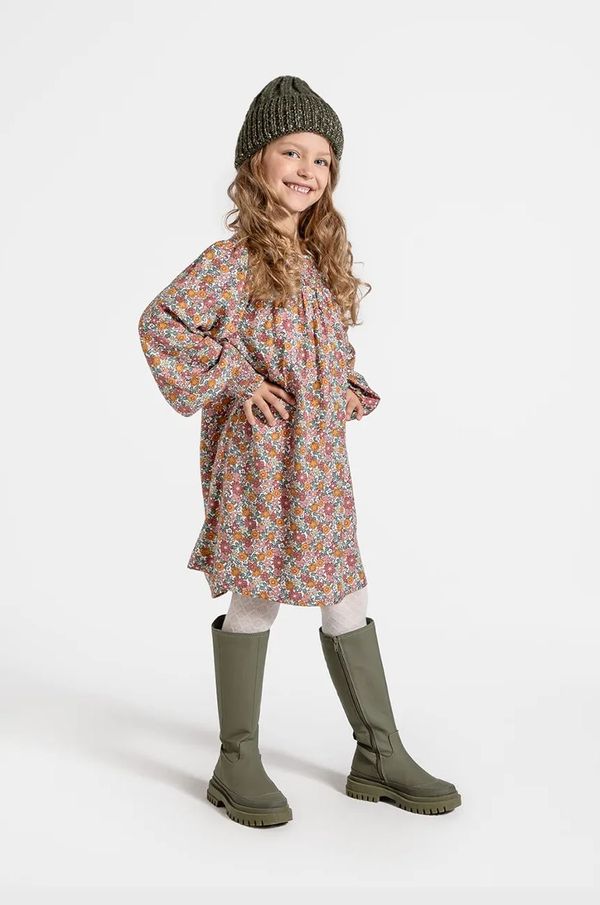 Coccodrillo Dječja haljina Coccodrillo boja: bijela, mini, širi se prema dolje, RODEO GIRL KIDS