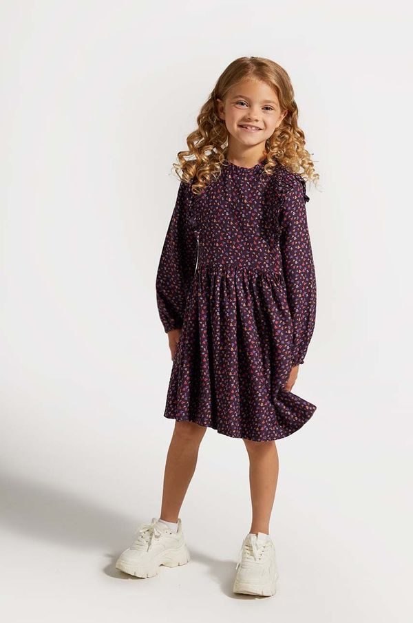 Coccodrillo Dječja haljina Coccodrillo boja: ljubičasta, mini, širi se prema dolje, ACADEMY GIRL KIDS