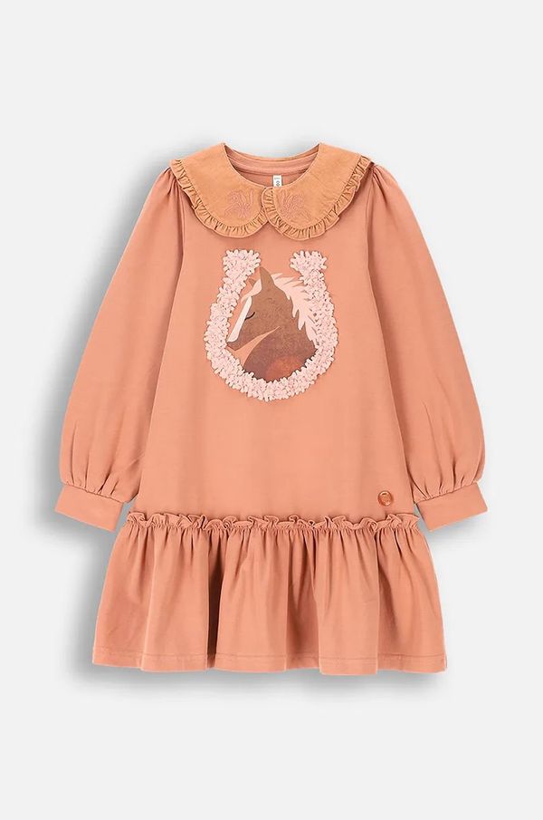 Coccodrillo Dječja haljina Coccodrillo boja: ružičasta, mini, širi se prema dolje, RODEO GIRL KIDS