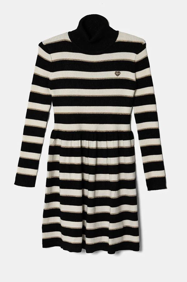 Guess Dječja haljina Guess boja: crna, mini, širi se prema dolje, J4BK07 Z3I42