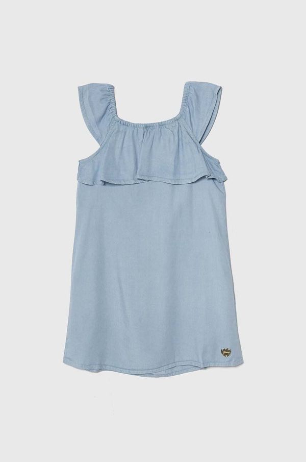Guess Dječja haljina Guess mini, širi se prema dolje