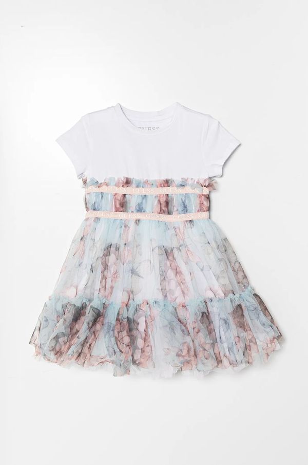 Guess Dječja haljina Guess mini, širi se prema dolje, K5RK20 K6YW0