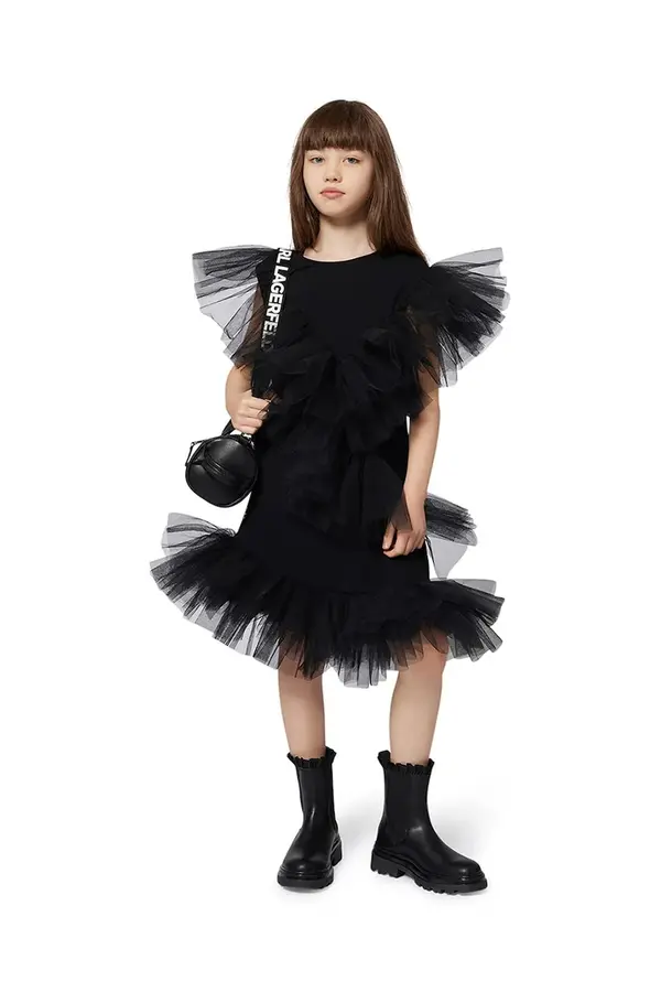 Karl Lagerfeld Dječja haljina Karl Lagerfeld