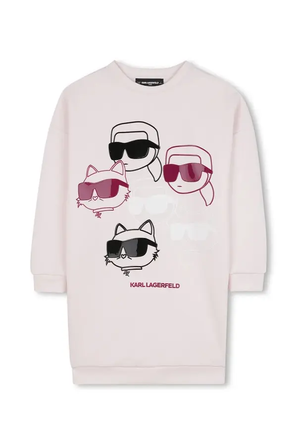 Karl Lagerfeld Dječja haljina Karl Lagerfeld