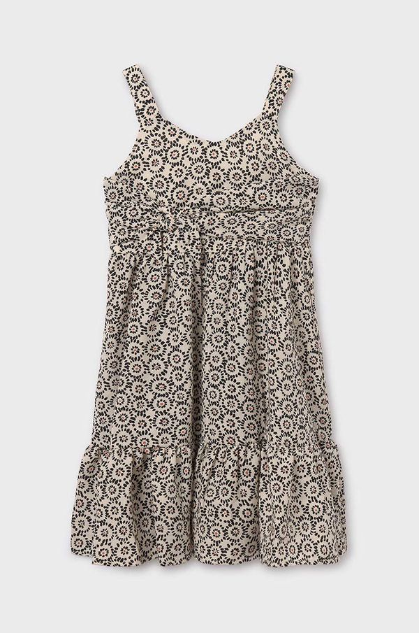 Mayoral Dječja haljina Mayoral boja: bordo, mini, širi se prema dolje