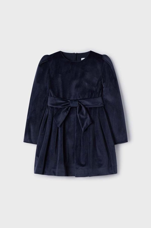 Mayoral Dječja haljina Mayoral boja: tamno plava, mini, širi se prema dolje