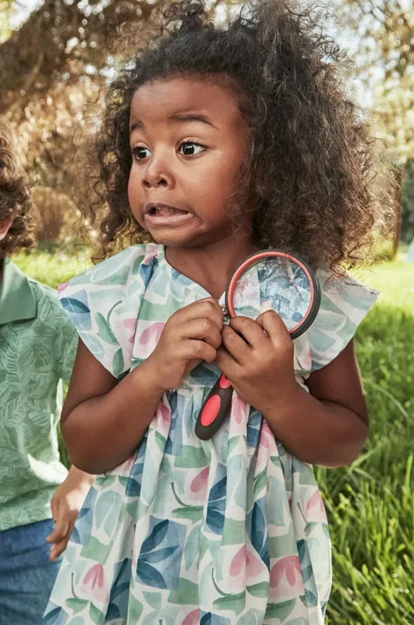 Mayoral Dječja haljina Mayoral boja: tirkizna, mini, širi se prema dolje, 3928