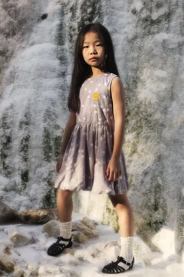 Mini Rodini Dječja haljina Mini Rodini Starfall