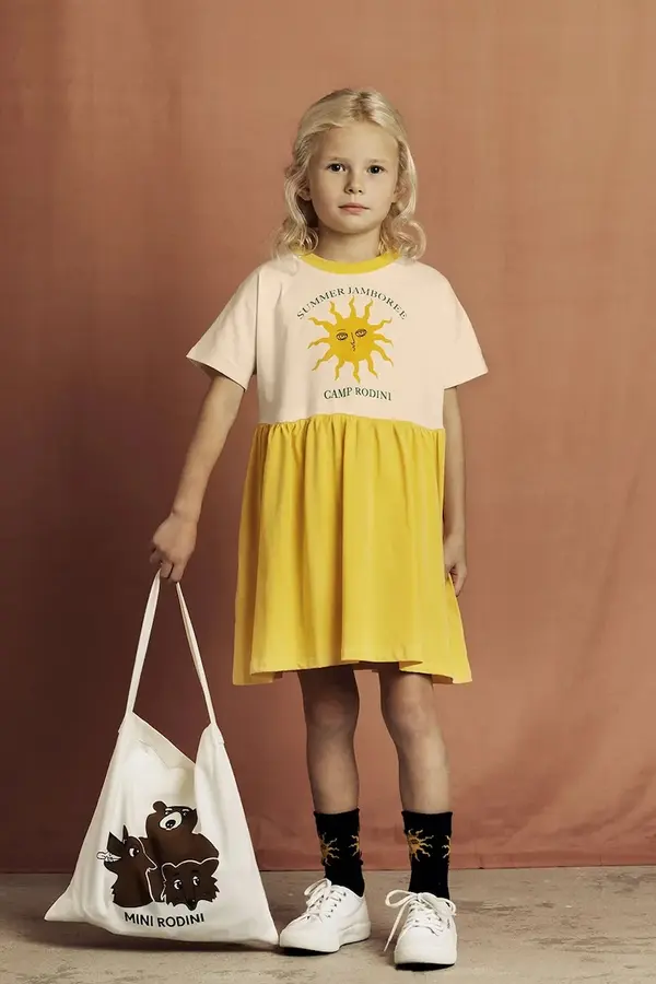 Mini Rodini Dječja haljina Mini Rodini Sun