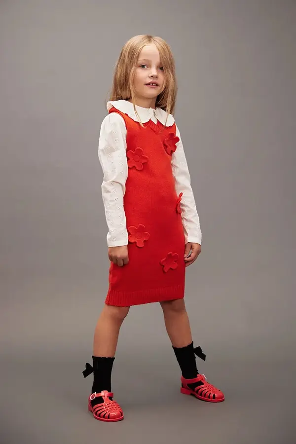 Mini Rodini Dječja haljina s pamukom Mini Rodini