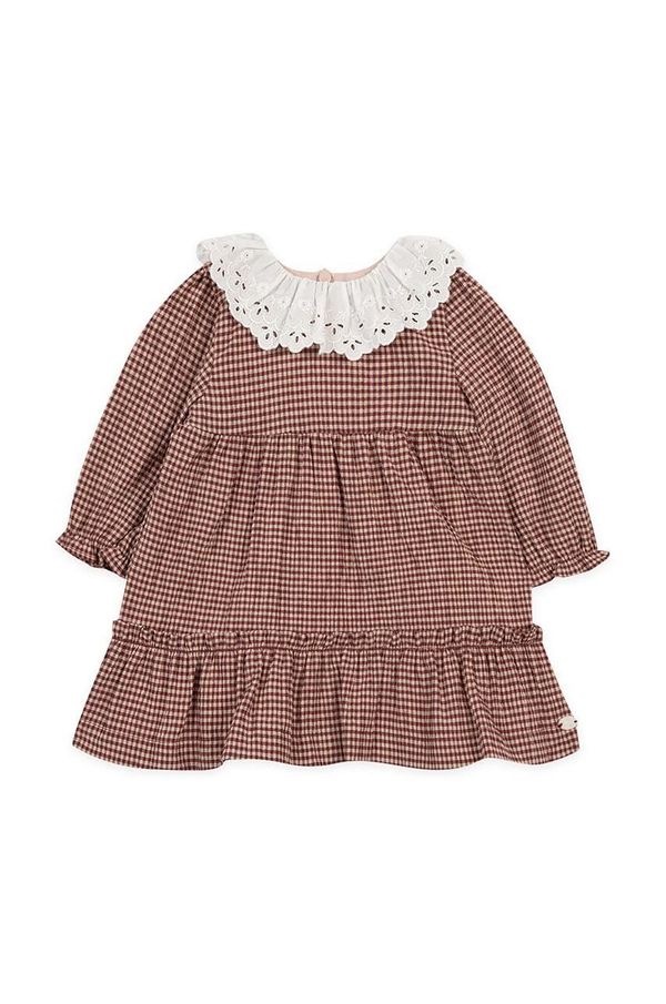 TARTINE ET CHOCOLAT Dječja haljina Tartine et Chocolat boja: bordo, mini, širi se prema dolje, TZ30091