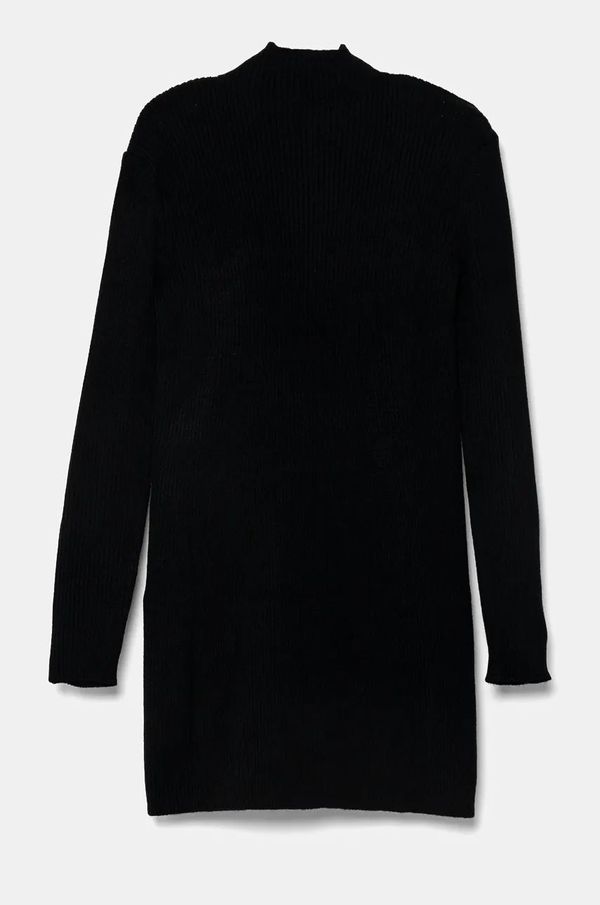 United Colors of Benetton Dječja haljina United Colors of Benetton boja: crna, mini, uska, 1170CV006